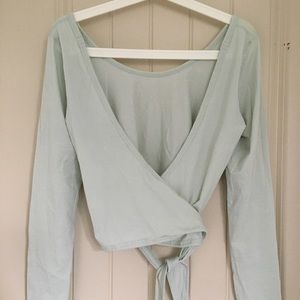 Lululemon It's A Tie long sleeve wrap top